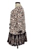 Hayden 100% Rayon Brown 3/4 Sleeve Blouse Size M - photo 5