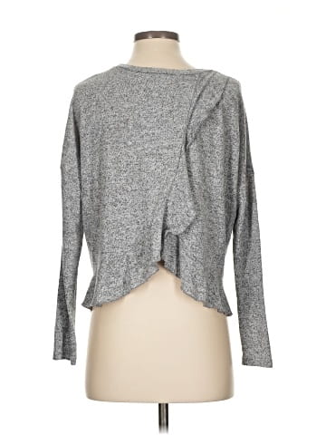 Aqua Long Sleeve Top (view 2)