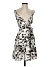 Express Outlet 100% Polyester Floral Ivory Cocktail Dress Size XXS - photo 1