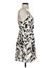 Express Outlet 100% Polyester Floral Ivory Cocktail Dress Size XXS - photo 4