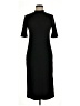 Ellos Solid Black Casual Dress Size M - photo 1