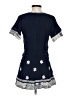 Esley 100% Rayon Blue Casual Dress Size S - photo 2