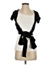Reformation Black Short Sleeve Top Size S - photo 1