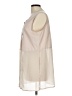 Moda Spiegel 100% Polyester Ivory Sleeveless Blouse Size L - photo 5