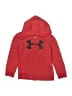 Under Armour Red Zip Up Hoodie Size 6 - photo 1