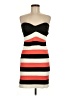 Wildcat Color Block Orange Cocktail Dress Size M - photo 1