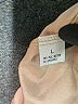 Unbranded Metallic Tan Long Sleeve Blouse Size L - photo 7