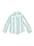 Little Me 100% Cotton Blue Long Sleeve Button-Down Shirt Size 4T - photo 1