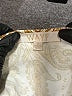WAYF 100% Polyester Gold 3/4 Sleeve Blouse Size 8 - photo 7