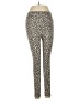 Ann Taylor LOFT Animal Print Brown Leggings Size M (estimated) - photo 1