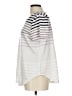 Shein Stripes Silver Short Sleeve T-Shirt Size 12 - photo 5