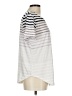Shein Stripes Silver Short Sleeve T-Shirt Size 12 - photo 4