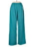 Josie by Natori 100% Polyester Solid Teal Casual Pants Size M - photo 1