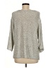 VICI Metallic Gray Pullover Sweater Size M - photo 2