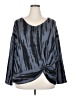 Terra & Sky Gray Long Sleeve Blouse Size 2X - photo 1