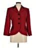 Bigio Collection 100% Wool Red Wool Blazer Size 6 - photo 1