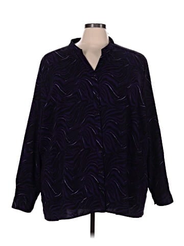 Maggie Barnes for Catherines Long Sleeve Blouse (view 1)