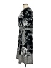 NY Collection Print Black Casual Dress Size XS - photo 5