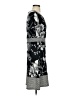 NY Collection Print Black Casual Dress Size XS - photo 4