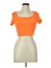 Shein Orange Short Sleeve T-Shirt Size 8 - 10 - photo 1