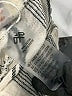PQ Stripes Gray Ivory Shorts Size XXS - photo 4