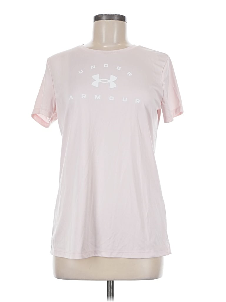 Pre-owned Under Armour Active T-shirt In Pink