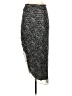 Veronica Beard Paisley Gray Silk Skirt Size 4 - photo 2