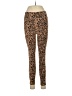 Weekend Animal Print Brown Leggings Size M - photo 1