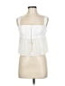 Shein 100% Polyester White Sleeveless Blouse Size 6 - photo 1