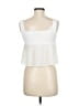 Shein 100% Polyester White Sleeveless Blouse Size 6 - photo 2