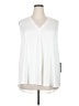 ModCloth White Sleeveless Blouse Size 2X - photo 1