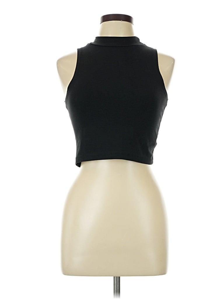 Pre-owned Atmosphere Tank Top Black Halter Neckline Tops