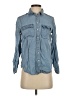 Banana Republic Blue Long Sleeve Button-Down Shirt Size XS - photo 1