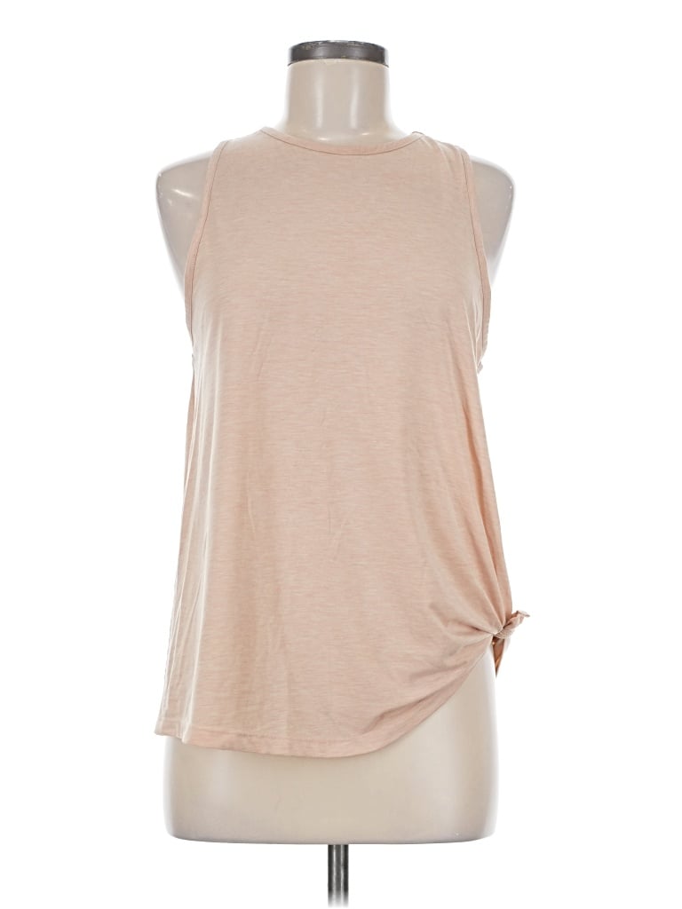 Pre-owned All In Motion Sleeveless T-shirt In Tan