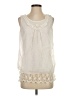 Tendenze Ivory Sleeveless Blouse Size S - photo 1