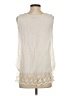 Tendenze Ivory Sleeveless Blouse Size S - photo 2