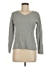 Karen Scott 100% Cotton Gray Pullover Sweater Size M - photo 1