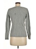Karen Scott 100% Cotton Gray Pullover Sweater Size M - photo 2