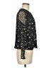 Zara Basic Black Long Sleeve Blouse Size M - photo 4