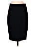 J.Crew 100% Polyester Solid Black Formal Skirt Size 2 - photo 1