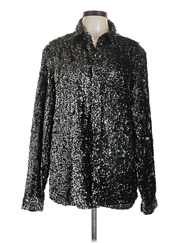Pre-owned Asos Design Pullover Sweater In Silver