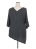 Lane Bryant Polka Dots Black 3/4 Sleeve Blouse Size 18 - 20 Plus - photo 2