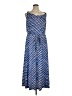 Calvin Klein Chevron-herringbone Blue Casual Dress Size 0X - photo 1
