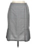 Unbranded 100% Polyester Plaid Gray Formal Skirt Size 14 - photo 1