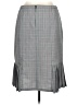 Unbranded 100% Polyester Plaid Gray Formal Skirt Size 14 - photo 2
