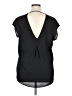 DR2 100% Polyester Black Short Sleeve Top Size XL - photo 2