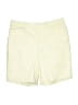 Dockers Solid Yellow Khaki Shorts Size 8 (petite) - photo 1