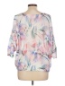 Unbranded Pink 3/4 Sleeve Blouse Size L - photo 2