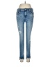 Zara Basic Hearts Blue Jeans Size 6 - photo 1