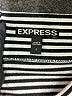 Express Stripes Black Casual Skirt Size 2 - photo 4